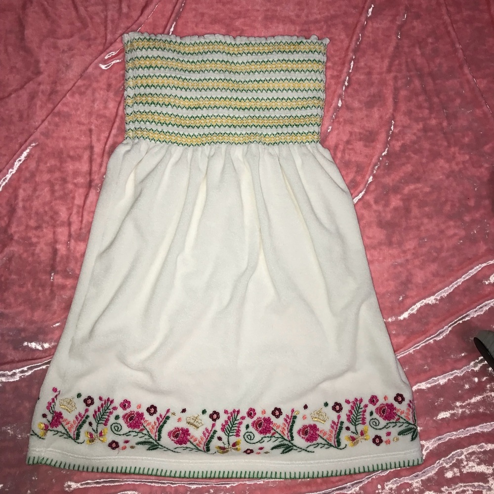 Juicy Couture rare embroidered coverup